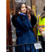 The Life List Sofia Carson Blue Coat The Life List Sofia Carson Blue Coat